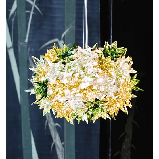 Kartell Bloom S2 Lampada a Sospensione LED G9 - Menta