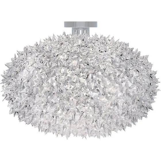 Kartell Bloom C1 Plafoniera G9 Trasparente