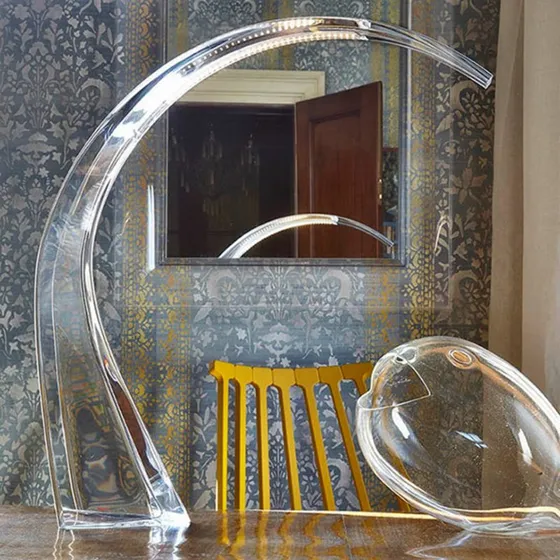 Lampada da tavolo LED Kartell Taj, trasparente, 62 cm