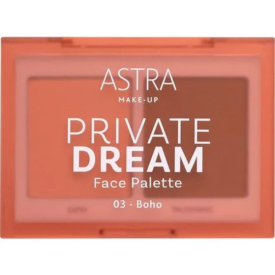 Astra Make-Up Private Dream Face Palette Blush + Bronzer - 03 Boho
