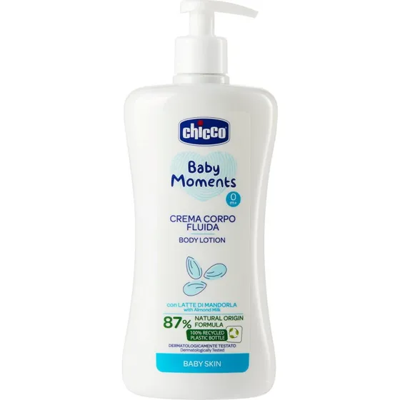 Chicco Baby Moments Crema Corpo Fluida 500ml