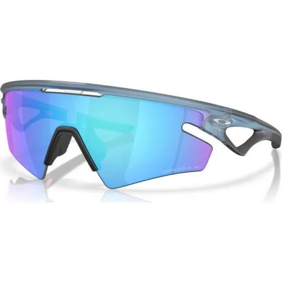 Oakley Sphaera Slash Matte Transparent con lente Prizm Sapphire Polarized