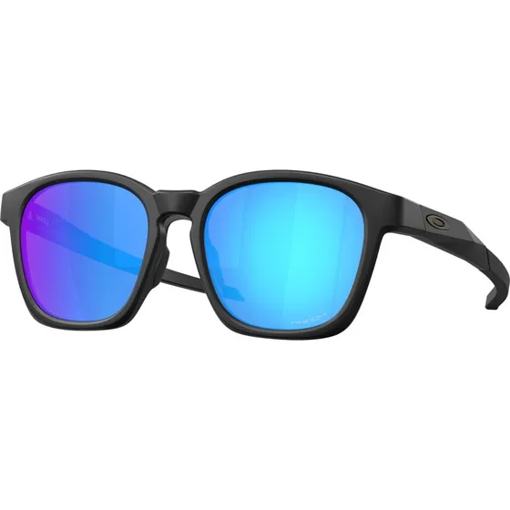 Oakley Shackle Occhiali da Sole Squadrati Matte Black Prizm Sapphire