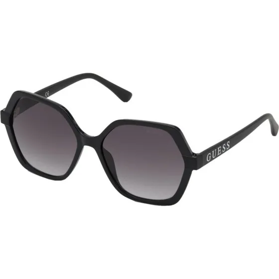 Guess GU7698 Occhiali da Sole Donna Geometrici Neri e Grigio