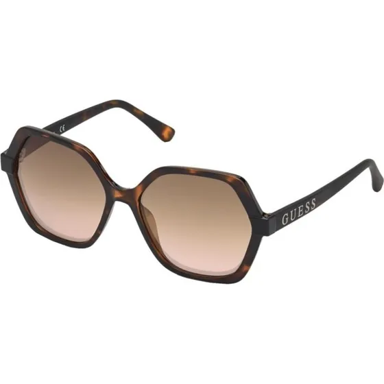 Guess GU7698 Occhiali da Sole Donna Avana Geometrico Marrone 57mm