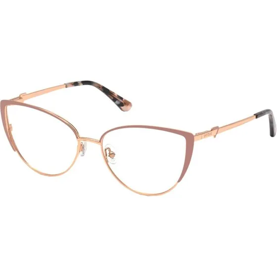 Guess GU2813 Occhiali da Vista Cat-Eye Rosa e Beige