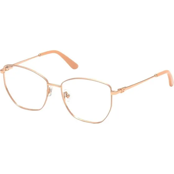 Guess GU2825 Occhiali Da Vista Donna Farfalla Oro Rosa