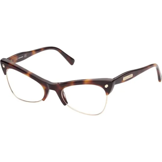 Dsquared2 Occhiali da Vista Donna DQ 5332 Cat-Eye Avana