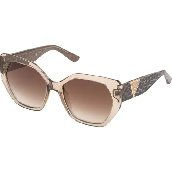 Guess GU7741 Occhiali da Sole Donna Farfalla Marrone 57mm