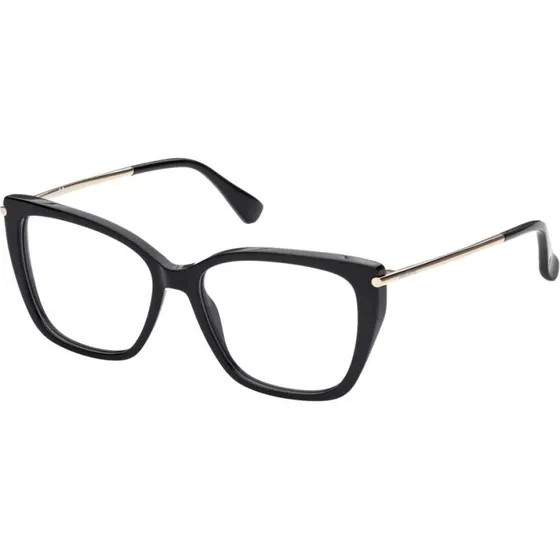 Max Mara MM5007 Occhiali da Vista Donna Nero Geometrici