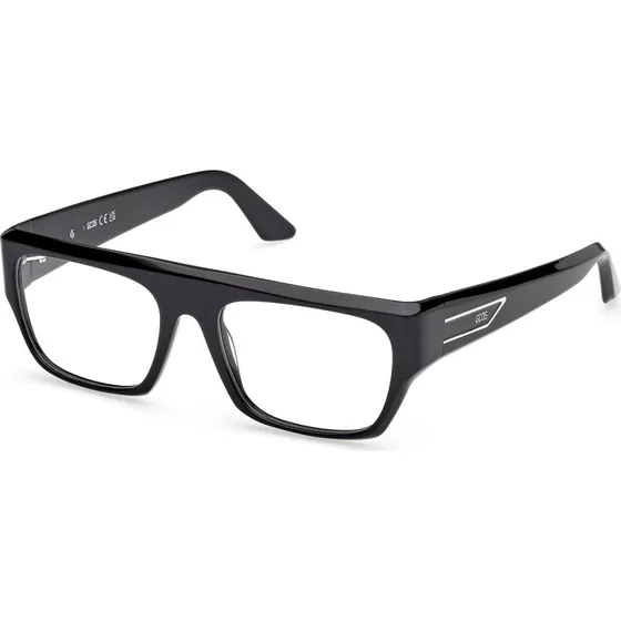 GCDS GD5045 001 Montature da Vista Unisex in Acetato Nero