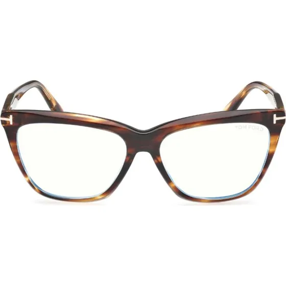 Tom Ford FT6064-B Blue Block Occhiali da Vista Farfalla Avana