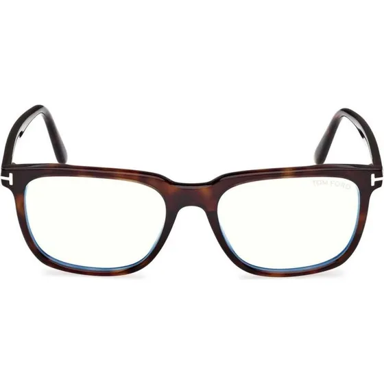 Tom Ford FT6080-B Blue Block Occhiali da Vista Uomo Avana