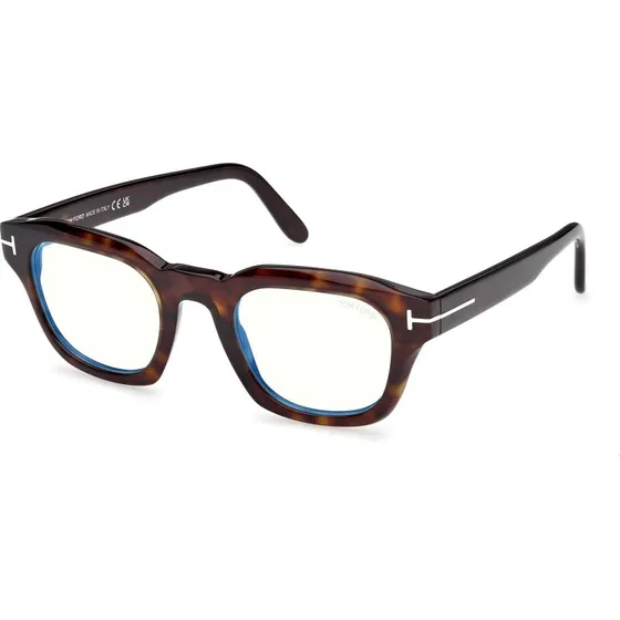 TOM FORD FT6083-B 052 Occhiali da Vista Uomo Acetato Havana