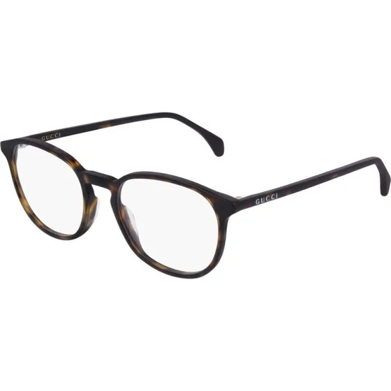 Gucci GG0551O Occhiali da Vista Uomo Avana Squadrati