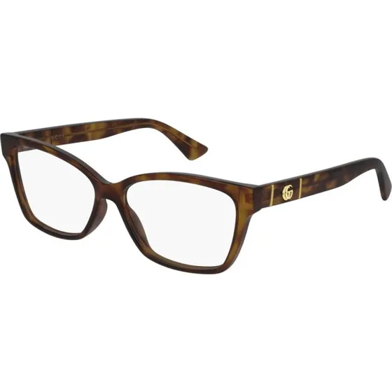 Gucci GG0634O Occhiali da Vista Donna Avana Squadrati