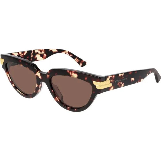 Bottega Veneta BV1035S 002 Occhiali da Sole Cat Eye Havana