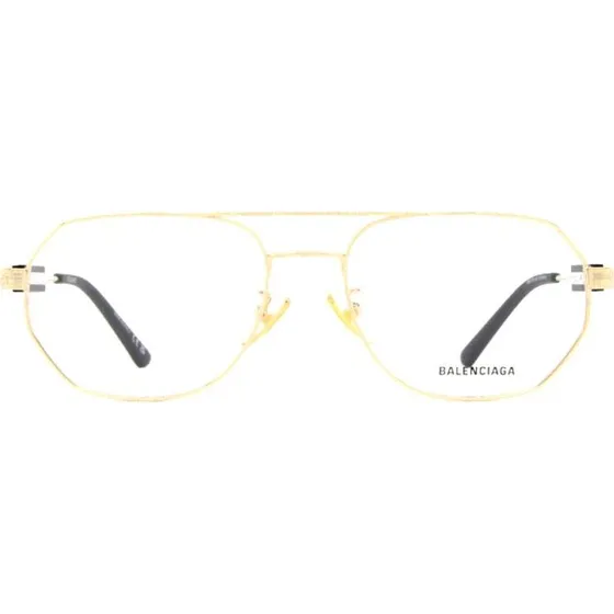 Balenciaga BB0117O Occhiali da Vista Pilot Oro Unisex