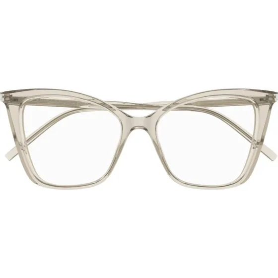 Saint Laurent SL 386 Occhiali da Vista Donna Cat-Eye Grigio