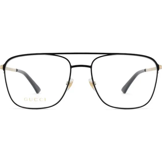 Gucci GG0833O Occhiali da Vista Uomo Pilot Nero