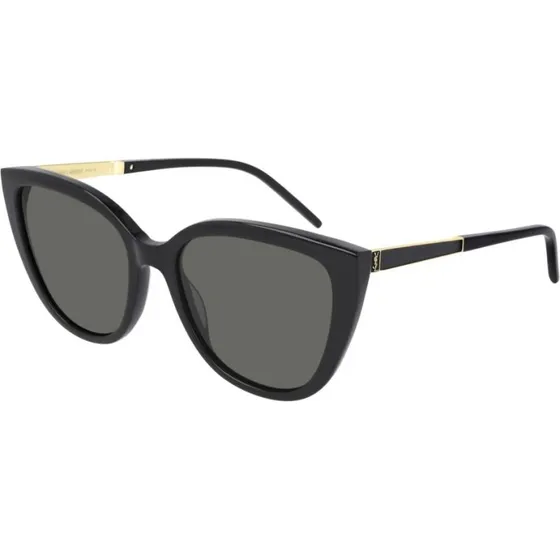 Saint Laurent SL M70 Occhiali da Sole Cat-eye Nero e Grigio
