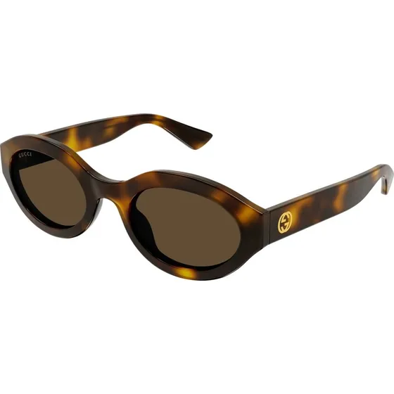 Gucci GG1579S 002 Occhiali da Sole Donna Havana Marrone
