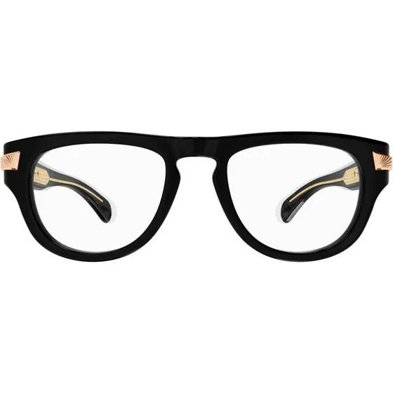 Gucci GG1519O Occhiali da Vista Uomo Nero Squadrati
