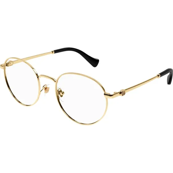 Gucci GG1594O Occhiali da Vista Donna Rotondi Oro