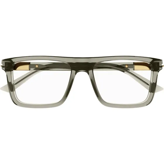 Gucci GG1504O Occhiali da Vista Uomo Squadrati Grigio Acetato