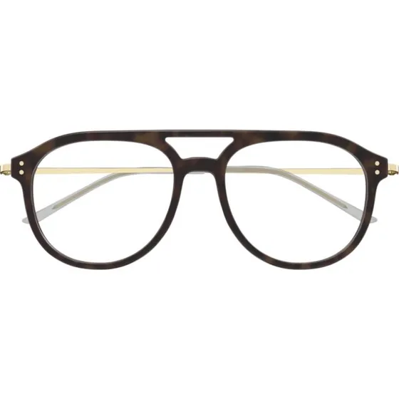 Gucci GG1708O Occhiali da Vista Uomo Pilot Avana