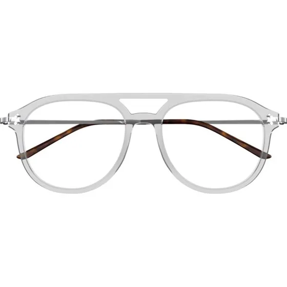 Gucci GG1708O Occhiali da Vista Uomo Pilot Grigio