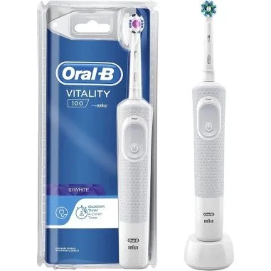 Oral-B Spazzolino Elettrico Vitality 100 3D White a Batteria