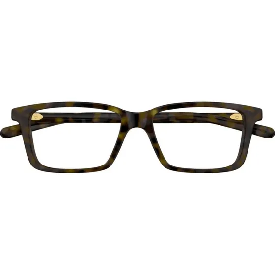 Gucci GG1672O Occhiali da Vista Uomo Squadrati Avana
