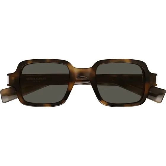 Saint Laurent SL 720 Sun Occhiali da Sole Rettangolari Avana