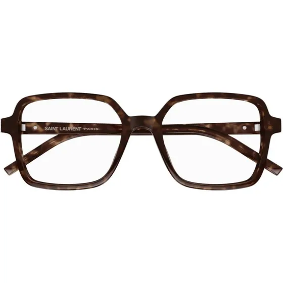 Saint Laurent SL M139 Occhiali Da Vista Donna Avana Squadrati