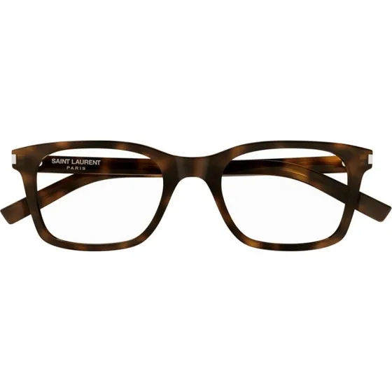 Saint Laurent SL 718 Occhiali da Vista Uomo Avana Squadrati