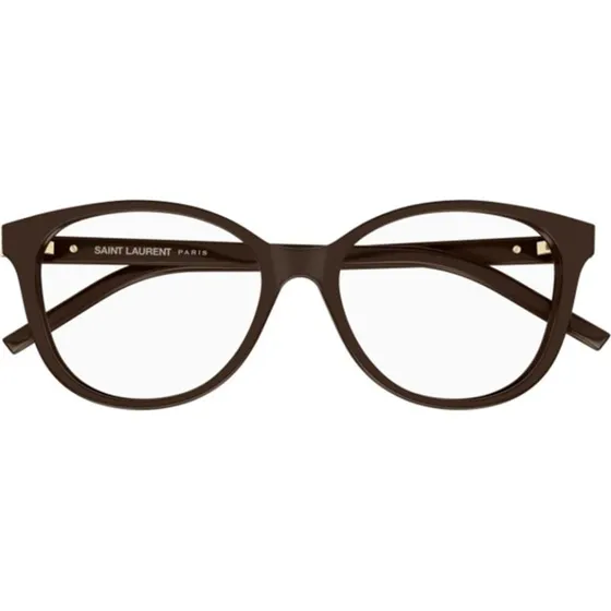 Saint Laurent SL M112 Occhiali da Vista Donna Marrone Pantos