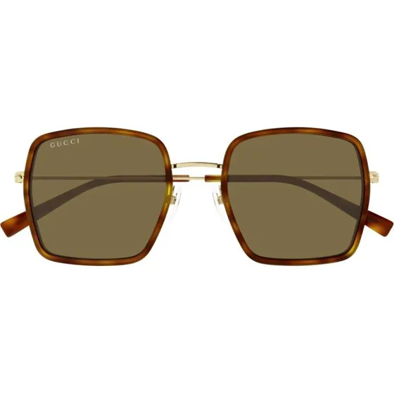 Gucci GG1848S Occhiali da Sole Donna Squadrati Havana 52mm