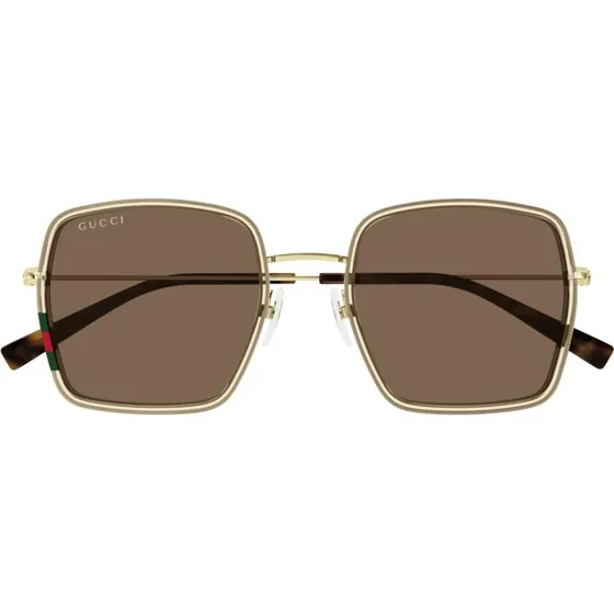 Gucci GG1848S Occhiali da Sole Squadrati Marrone Donna 52mm