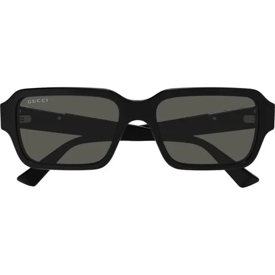Gucci GG1887S Occhiali da Sole Uomo Nero Squadrati 54mm