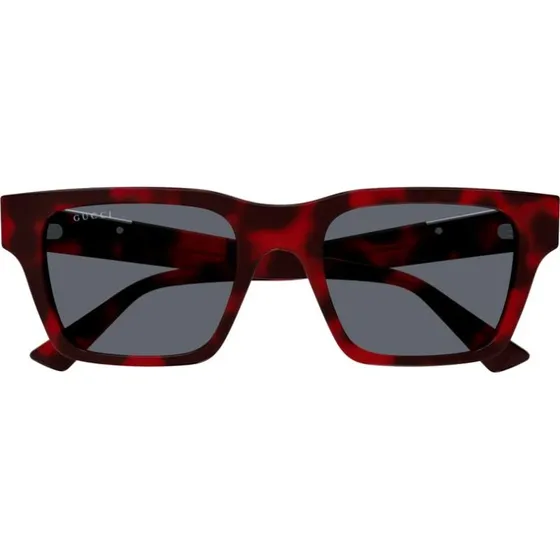 Gucci GG1889S Occhiali da Sole Uomo Avana Squadrati 51mm
