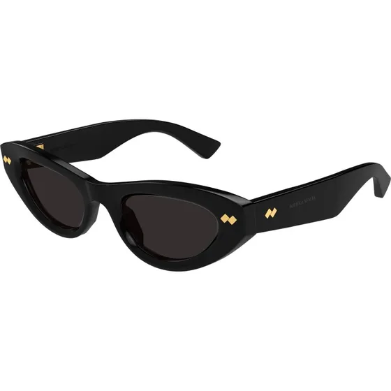 Bottega Veneta BV1350S Occhiali da Sole Cat Eye in Acetato Nero