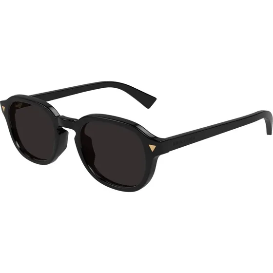 Bottega Veneta BV1364S 001 Occhiali da Sole Rotondi in Acetato