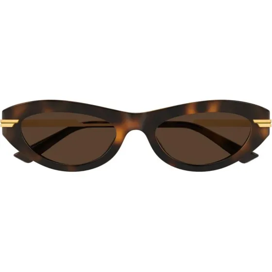 Bottega Veneta BV1368S Occhiali da Sole Donna Avana Rotondi