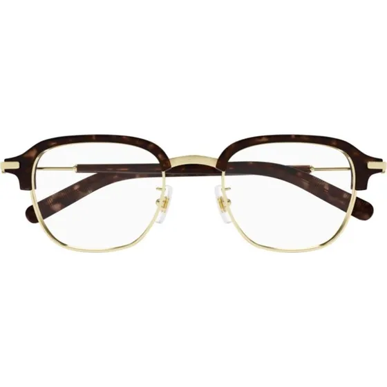 Montblanc MB0390O Occhiali da Vista Uomo Squadrati Avana