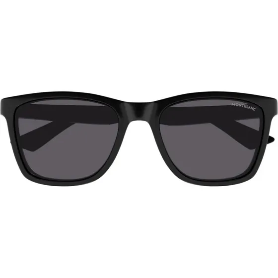 Montblanc MB0399S Occhiali da Sole Uomo Squadrati Neri Polarizzati