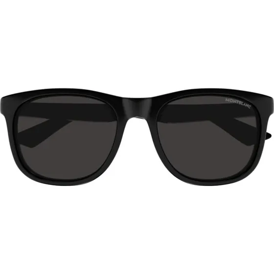 Montblanc MB0400S Occhiali da Sole Uomo Neri Squadrati 55mm