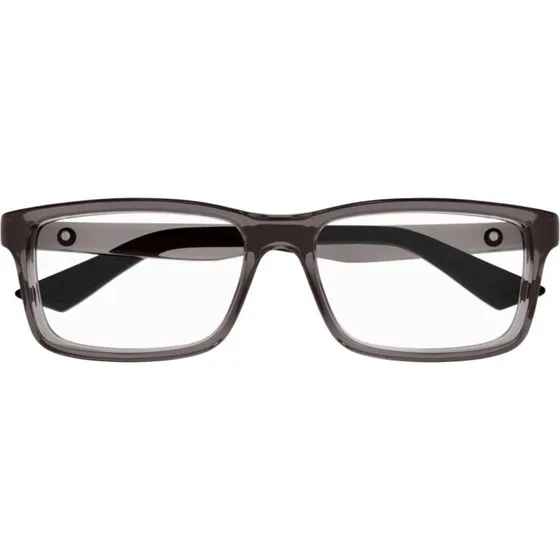 Montblanc MB0402O Occhiali da Vista Uomo Grigio Squadrati