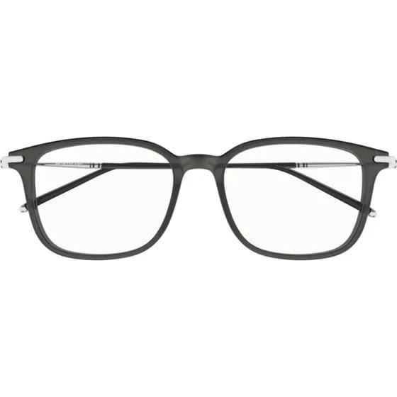 Montblanc MB0413OA Occhiali Da Vista Uomo Cat-Eye Grigio