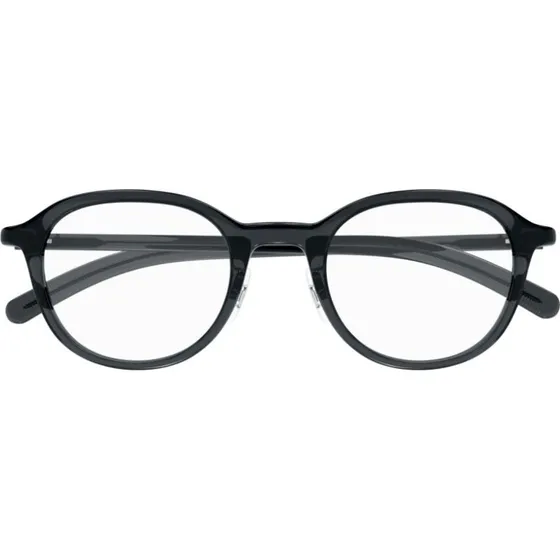 Montblanc MB0419OJ Occhiali da Vista Uomo Rotondi Grigio